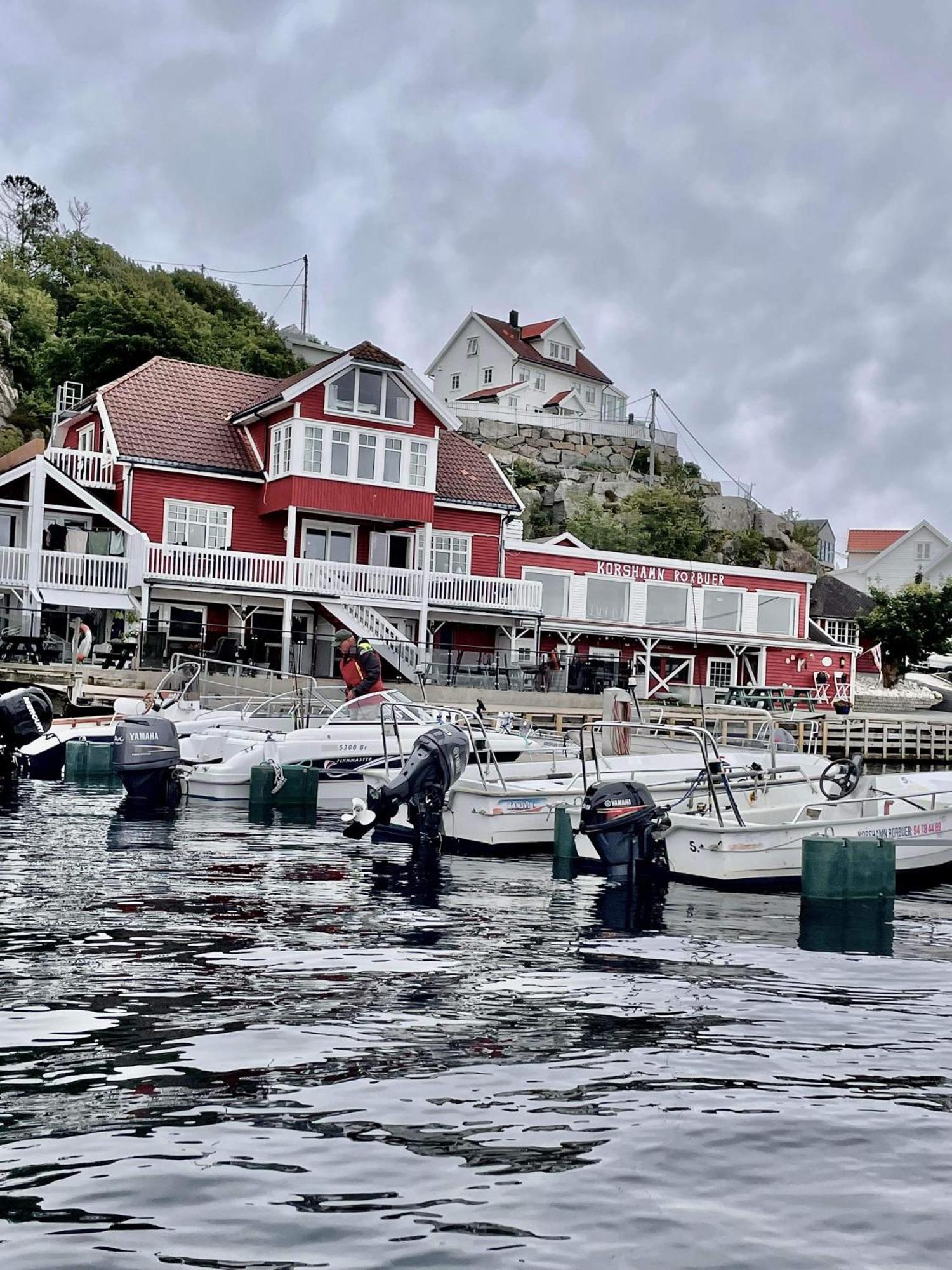 Korshamn Rorbuer Lyngdal Exterior foto