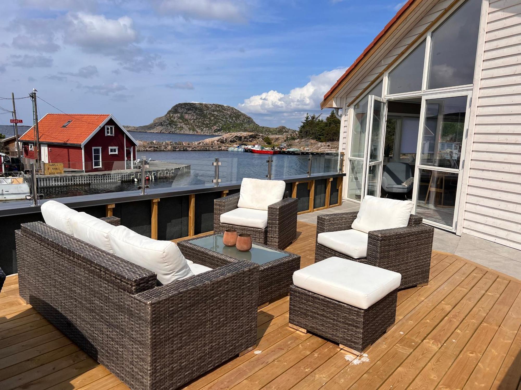 Korshamn Rorbuer Lyngdal Exterior foto